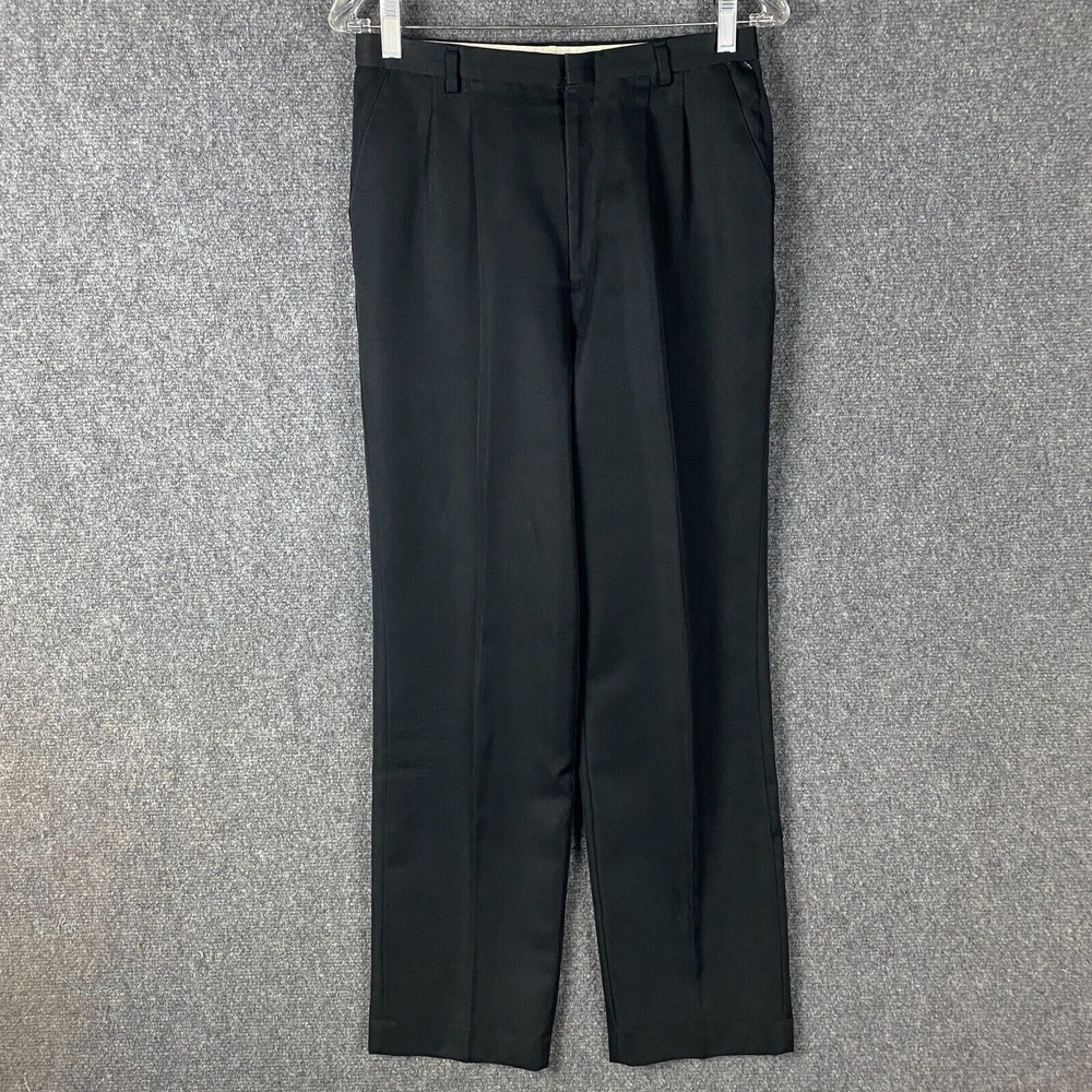 Haggar Classic Pants Women's Size 10 Trousers Black Hook & Eye